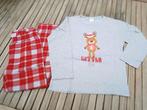 2 delige unisex pyjama met Chrismas picture size 116/1222, Ophalen of Verzenden, Nieuw, Jongen of Meisje, Nacht- of Onderkleding