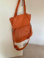 JAGO Oranje Leren Boho Handtas, Ophalen of Verzenden, Gebruikt, Oranje, Handtas