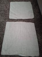 Kussen hoezen beige, Huis en Inrichting, Woonaccessoires | Kussens, Ophalen of Verzenden, Zo goed als nieuw, Beige, Vierkant