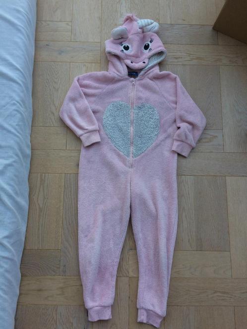 heerlijk zachte unicorn onesie maat 110/116, Kinderen en Baby's, Kinderkleding | Maat 110, Gebruikt, Meisje, Broek, Ophalen of Verzenden