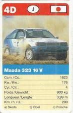 Kw4702 autokaartje 4d mazda 323 16 v, Ophalen of Verzenden, Zo goed als nieuw, Auto's