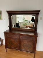 Spiegelkast/Dressoirkast Mahonie Antiek, Antiek en Kunst, Ophalen