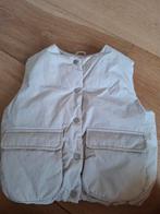 Zara puffer bodywarmer mt 104 110 valt ruim beige, Ophalen of Verzenden, Zo goed als nieuw, Meisje, Jas