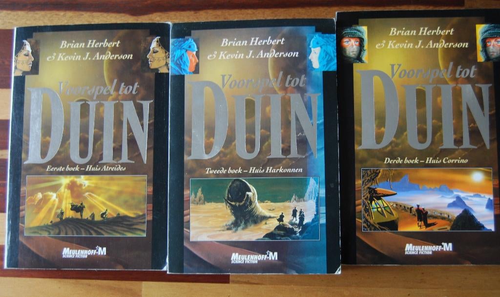 VOORSPEL TOT DUIN. BRAIN HERBERT. 3 DELIG, Boeken, Verzenden, Gelezen
