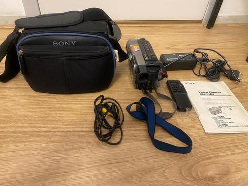 Sony Handycam Vision CCD-TRV57E incl. tas en oplader, Audio, Tv en Foto, Videocamera's Analoog, Camera, 8mm, Ophalen of Verzenden