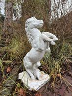 Steigerend paard - massief stenen tuinbeeld, Ophalen, Nieuw, Steen, Dierenbeeld