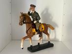 Antiek speelgoed Figuur Durso Koning Leopold III paard 1930, Antiek en Kunst, Verzenden