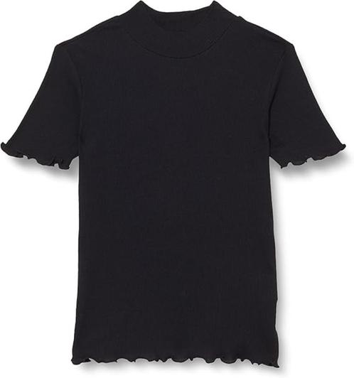 Prachtig zwart SCOTCH R'BELLE rib stretch shirt maat 10/140., Kinderen en Baby's, Kinderkleding | Maat 140, Nieuw, Meisje, Shirt of Longsleeve