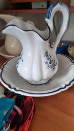 Vintage waskan en waskom FS Keramiek / Lampetstel, Antiek en Kunst, Ophalen of Verzenden