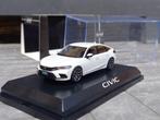 Honda Civic LX 2022+ Platinum White 1/43 Hobby Japan Mark43, Ophalen of Verzenden, Nieuw, Auto, Overige merken