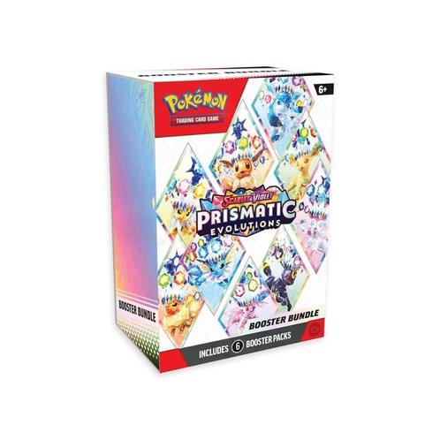 Pokémon S&V Prismatic Evolutions Booster Bundle, Hobby en Vrije tijd, Verzamelkaartspellen | Pokémon, Nieuw, Booster, Foil, Verzenden