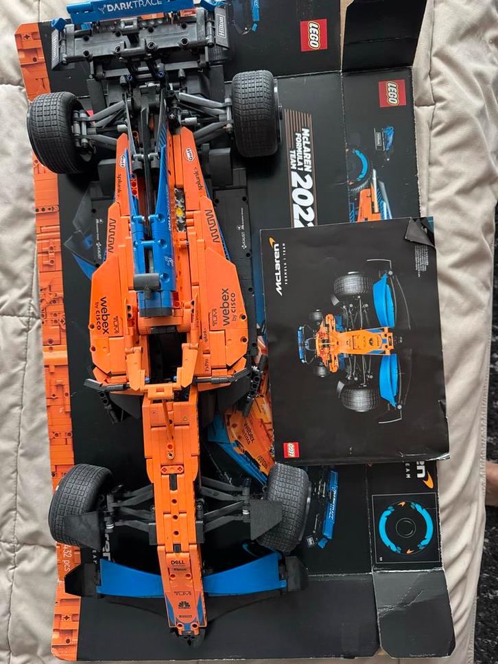Lego Technic McLaren Formule 1 Auto, Kinderen en Baby's, Speelgoed | Duplo en Lego, Zo goed als nieuw, Lego, Complete set, Ophalen of Verzenden