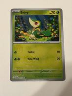 Snivy BLK001 Masterball, Hobby en Vrije tijd, Verzamelkaartspellen | Pokémon, Ophalen of Verzenden, Zo goed als nieuw, Losse kaart