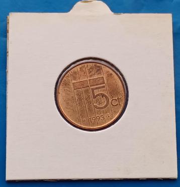 5 cent 1993 - Beatrix UNC  beschikbaar voor biedingen