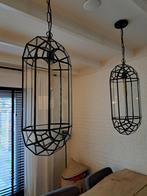 2 stuks hanglampen PTMD glas hanglamp industrieel landelijk, Huis en Inrichting, Ophalen, 50 tot 75 cm, Industrieel Landelijk Boho