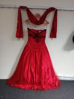 Rode ballroom jurk  en groene fantasy jurk, Kleding | Dames, Gedragen, Ophalen, Maat 38/40 (M), Onder de knie