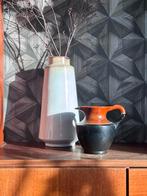 Fraaie brocante kan met oor, vaas, waterkan, Ophalen of Verzenden