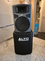 Alto Bassen & Luidsprekers - Zo Goed Als Nieuw - 2000/700W, Audio, Tv en Foto, Luidsprekers, Overige merken, Subwoofer, Ophalen of Verzenden
