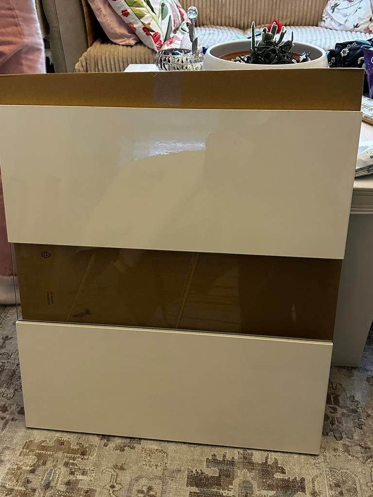 Ikea Besta Selsviken deur 60x64 cm, Huis en Inrichting, Ophalen, Kunststof, 50 tot 100 cm, Zo goed als nieuw