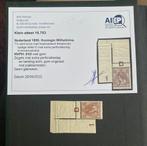 Dubbele perforatie fout met attest, Ophalen of Verzenden, T/m 1940, Postfris