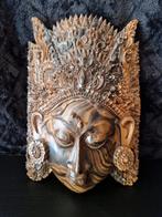ZEER FRAAI BALINEES HOUTGESNEDEN MASKER, Ophalen of Verzenden