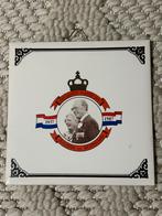 Vintage Tegel Juliana en Bernhard Gouden Huwelijk, Ophalen of Verzenden