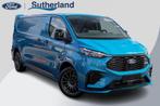 Ford Transit Custom 320 2.0 TDCI L2H1 MS-RT AWD Digital Aqua, Automaat, Stof, Gebruikt, Euro 6
