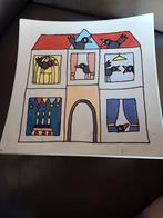 Wandbord Zwolse poort, Antiek en Kunst, Ophalen of Verzenden