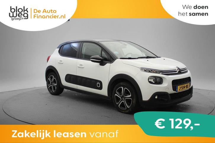Citroën C3 1.2 PureTech Feel - Carplay, Navi, C € 9.345,0, Auto's, Citroën, Bedrijf, Lease, Financial lease, C3, ABS, Airbags