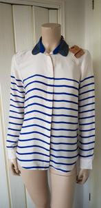 Maison Scotch blouse maat S, Nieuw, Blauw, Ophalen of Verzenden, Maat 36 (S)