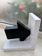 Vintage IKEA Boekensteun Pijl zwart wit, Ophalen of Verzenden, Gebruikt