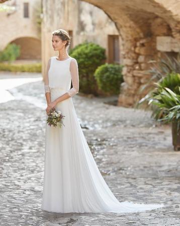 Trouwjurk sample sale Rosa Clará – ALMA NOVIA MAELIA  beschikbaar voor biedingen