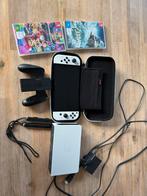 Nintendo Switch OLED + Mario Kart + Zelda TOTK, Gebruikt, 2 spelers, Eén computer, Vanaf 7 jaar