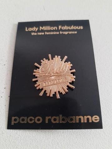 Lady Million Fabulous Paco rabanna pin beschikbaar voor biedingen