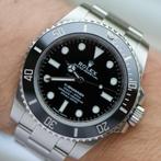 Rolex Submariner 40mm – Ref. 114060 – No Date – 2017, Sieraden, Tassen en Uiterlijk, Horloges | Heren, Staal, Gebruikt, Polshorloge