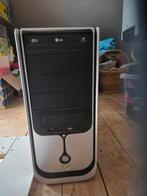 Oudere computerkast met LG DVD-station, Computers en Software, Desktop Pc's, Ophalen of Verzenden