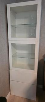 Ikea SINDVIK, besta vitrinekast te koop, Ophalen, Met deur(en), 50 tot 100 cm, Zo goed als nieuw