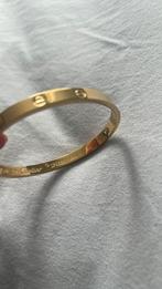 Cartier love armband, Sieraden, Tassen en Uiterlijk, Ophalen of Verzenden, Nieuw, Goud, Staal
