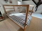 Kura Ikea omkeerbaar bed 200x90 incl matras, Ophalen, 90 cm, Eenpersoons, Wit