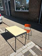 Retro schooltafel met stoel, Ophalen, Gebruikt