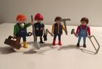 Playmobil.  Vier bouwvakkers, Gebruikt, Ophalen of Verzenden