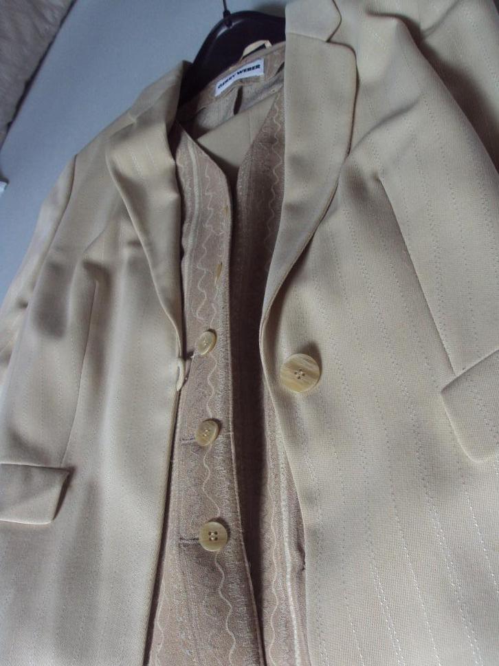 3 delig damespak Gerry Weber, Kleding | Dames, Dames-kledingpakketten, Zo goed als nieuw, Maat 42/44 (L), Verzenden