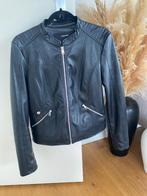 Leren jas dames, Kleding | Dames, Maat 38/40 (M), Vero Moda, Zwart, Ophalen of Verzenden