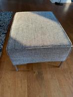Design on Stock /Stijlvolle stoffen voetenbank / poef, Ophalen, 75 tot 100 cm, Zo goed als nieuw, Stof
