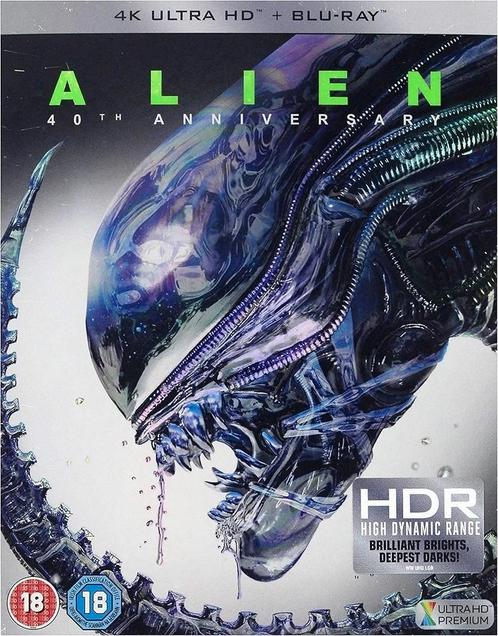 Alien 4K UHD/Ultra HD Blu-Ray UK NLO (Geseald) Slipcover, Cd's en Dvd's, Blu-ray, Nieuw in verpakking, Actie, Ophalen of Verzenden