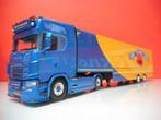 WSI SCANIA S KEES VAN DER MEER 01-4533, Hobby en Vrije tijd, Modelauto's | 1:50, Ophalen of Verzenden, Nieuw, Bus of Vrachtwagen