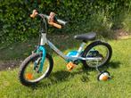 Decathlon Btwin 14 inch fietsje, Fietsen en Brommers, Fietsen | Kinderfietsjes, Ophalen, Gebruikt, Minder dan 16 inch, Zijwieltjes