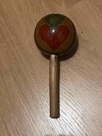 Prachtige Maraca - Samba Bal uit Cartagena Vintage Sambabal, Muziek en Instrumenten, Ophalen of Verzenden, Gebruikt, Melodische percussie