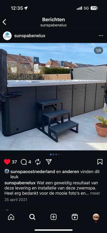 Spa zwemspa zwembad trap trapje opstap beschikbaar voor biedingen