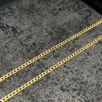 14 karaat gouden ketting cuban schakel, Ophalen of Verzenden, Nieuw, Goud